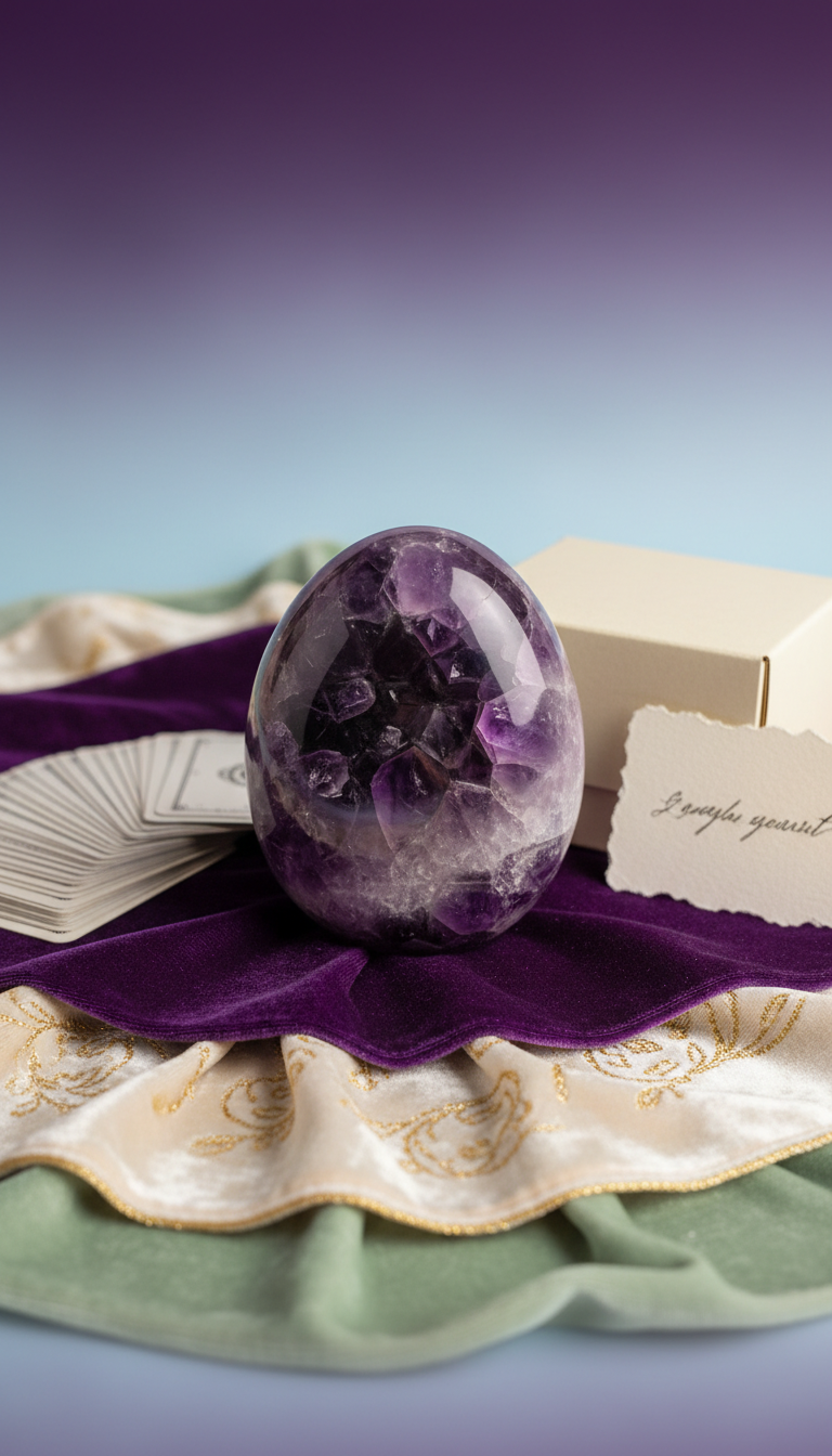 Amethyst Healing Crystal Raw Point